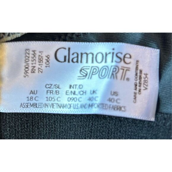 Glamorise Sports Bra Size 40C - Picture 3 of 4